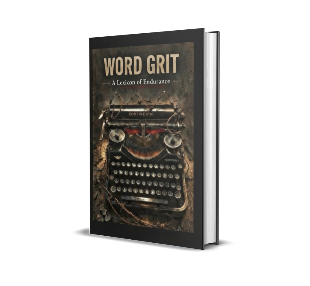 Word Grit book hardcover by Chip Von Gunten